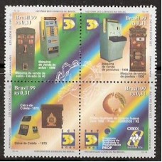 2188-91-SÉRIE HISTÓRIA CORREIOS DO BRASIL - 99 - MINT